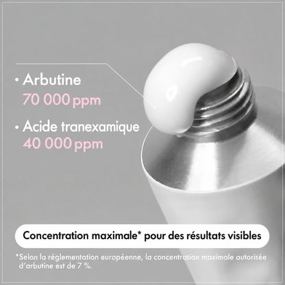 Crème éclaircissante coréenne avancée à l’arbutine