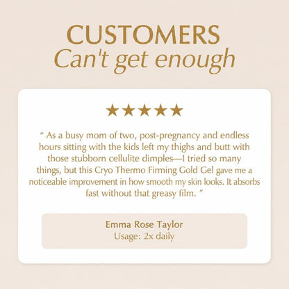 CryoSculpt™ 15-Day Firming Gold Gel