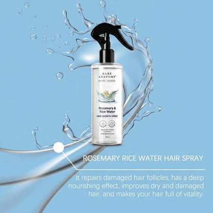 Rosemary & Rice Water Hair Growth Spray