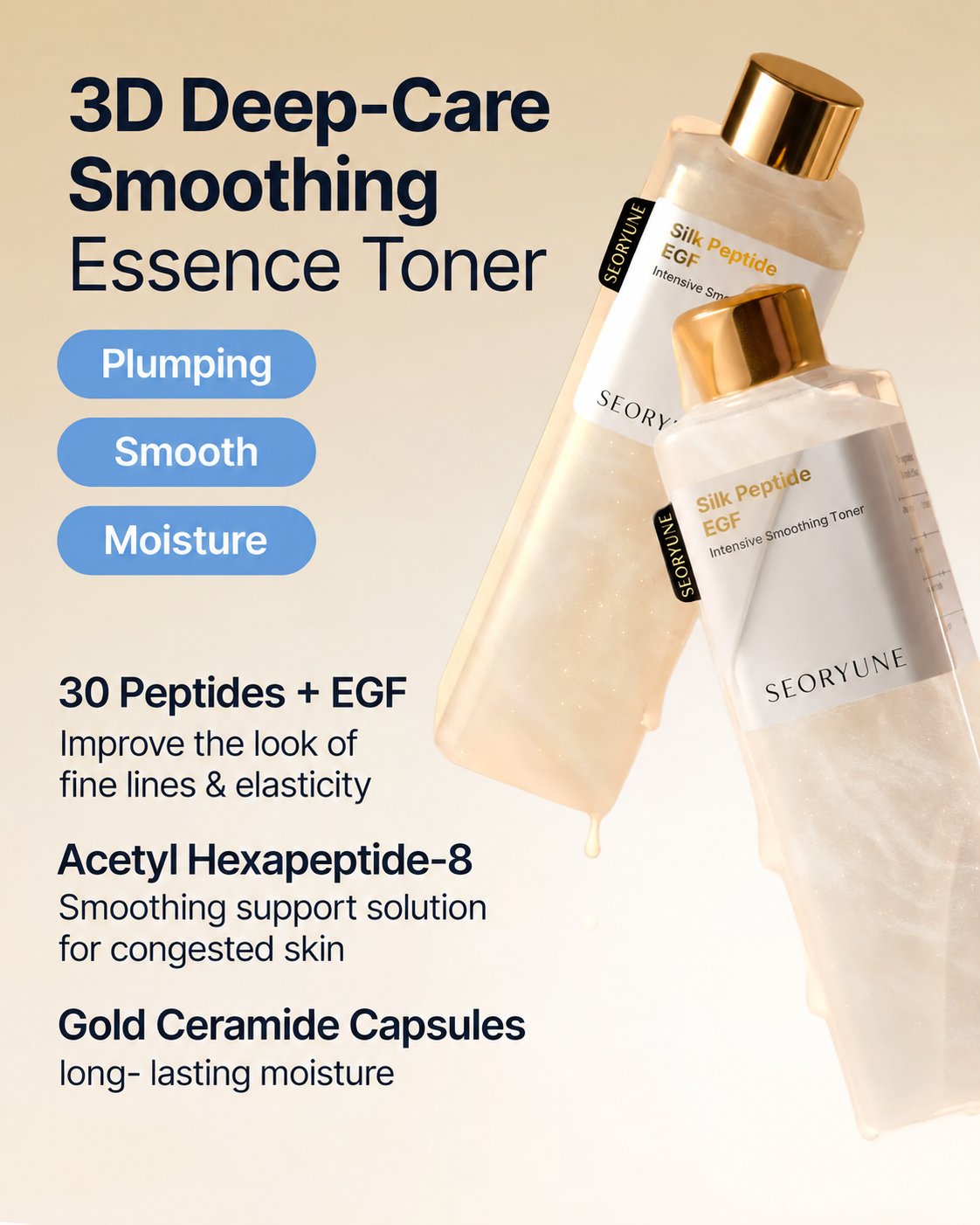 EGF Tox Toner - PDRN & Collagen & NAD+ EGF Complex